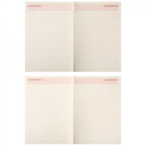Щоденник-діловий записник А5 Leo Planner Velvet 2026 м'який чорний 368 сторінок (252638) - фото 13