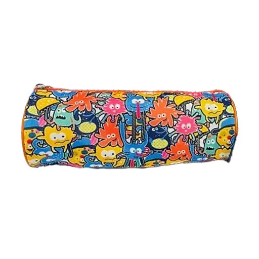 Пенал школьный тубус, 20x7 см, сублимационная печать, ТЕ2378 (в ассортименте)