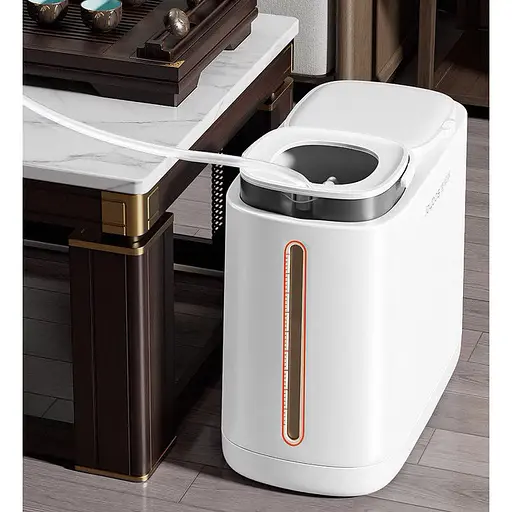 Ведро для сухих отходов и жидкости JOYBOS двухсекционное  - фото 3