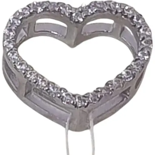 Серебряная подвеска Vegas Сердце с фианитами. 30047Р