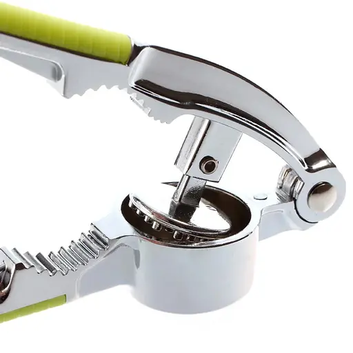 Многофункциональный пресс измельчитель для чеснока чесночница с орехоколом (2 в 1), Kitchen Master Синий 85642 - фото 6