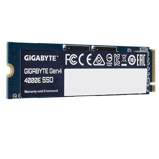 SSD-накопитель 500 ГБ Gigabyte Gen4 4000E M.2 2280 PCIe 4.0 x4 3D NAND (G440E500G) - фото 2
