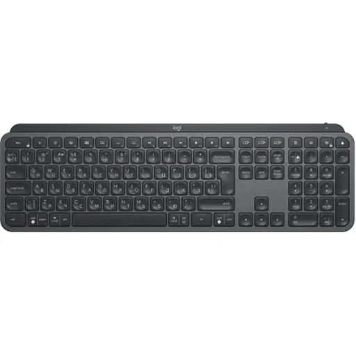 Комплект: клавиатура, мышь, беспроводная Logitech MX Keys Combo for Business Graphite US (920-010933) - фото 2