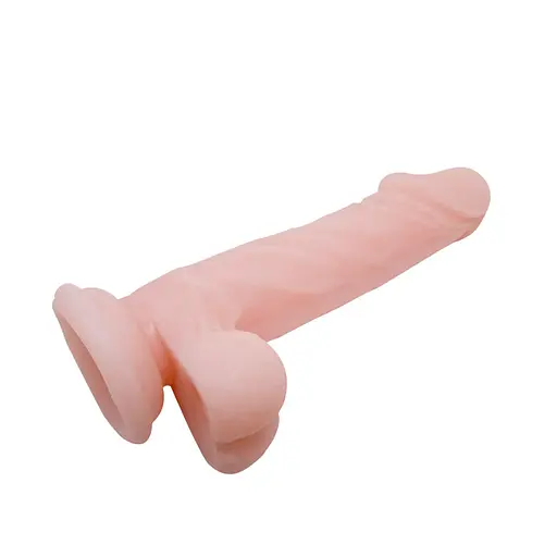 Фалоімітатор Baile Super Dildo 6.4" 16.5 см тілесний - фото 3
