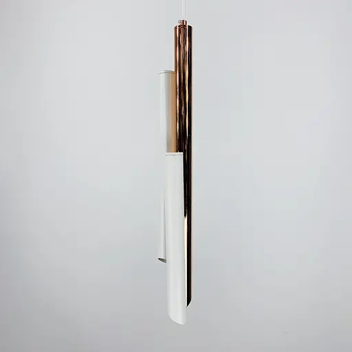 Светильник TUBES в белом корпусе в стиле модерн | Line F | Арт. MJ102/3 GD+WT - фото 4