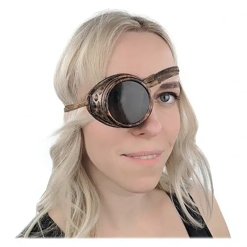 Очки гоггл-монокль Steampunk WOMAN - фото 1