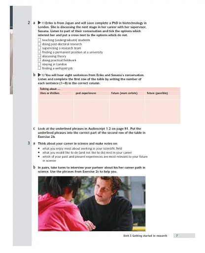 Cambridge English for Scientists Student's Book with Audio CDs (2) - фото 3