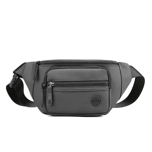 Мужская поясная сумка текстильная Confident AT08-1258G