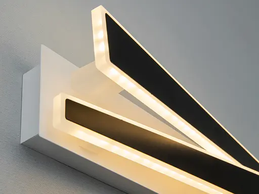 Настінне LED бра Romin Diasha чорне 22 Вт - фото 3