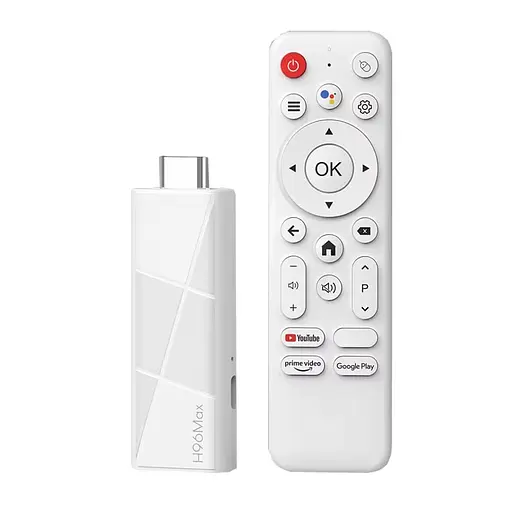 Смарт ТВ приставка стік H96 Max RK3518 2/16 Гб Android TV 14 Smart Box Stick