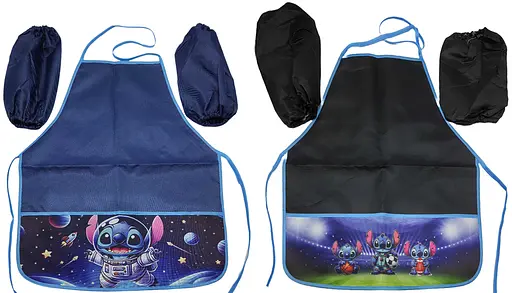 Набір фартух 50x45 см + нарукавники 26 см Стіч, 127-4 (В асортименті) - фото 2