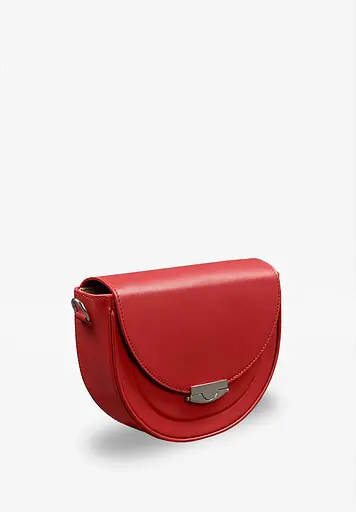 Жіноча шкіряна сумка Kira Червона - фото 3