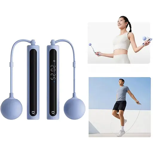 Розумна скакалка MiJia Smart Jump Rope 2 Light Blue BHR9994CN (139937) - фото 4