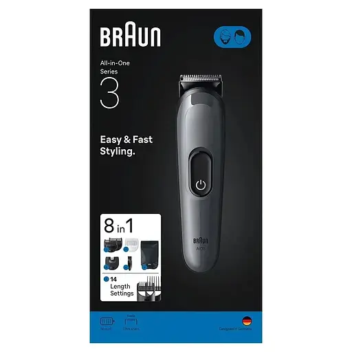 Тример Braun Series 3 AIO 3540 (80789915) - фото 8