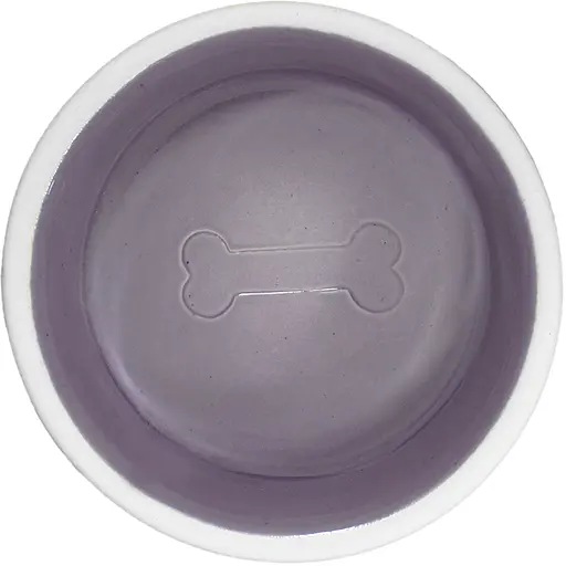 Миска керамічна Lucky Pet для собак 250 мл фіолетова - фото 3