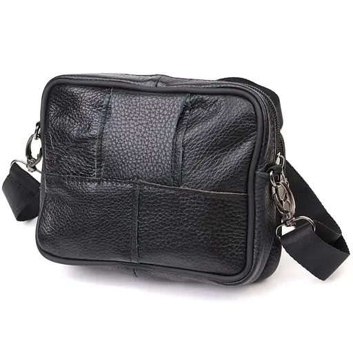 Чоловіча шкіряна сумка Vintage 16х12,5х4 см sum0022669 - фото 2