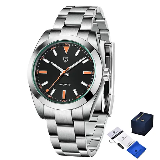 Наручные часы мужские PD-1733 Silver-Black Pagani Design acs0031186 - фото 1