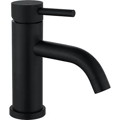 Змішувач для раковини WEZER EKO1C-01-BLACK - фото 1