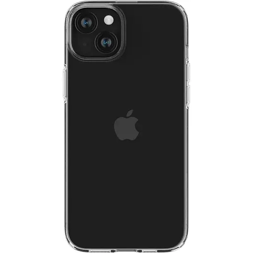 Оригинальный прозрачный силиконовый чехол Spigen Liquid Crystal Flex Crystal Clear для iPhone 15 (ACS06481)