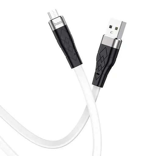 Кабель Hoco X53 USB to MicroUSB 1 м білий