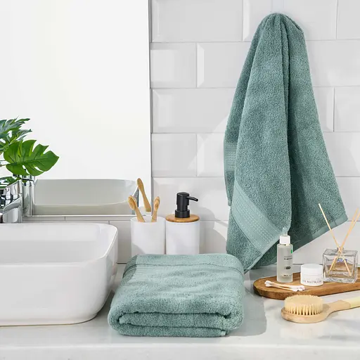 Рушник махровий Ardesto SuperSoft 70х140 см 100% бавовна зелений (ART2270SSP)  - фото 7