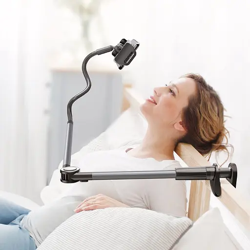 Тримач для планшета та смартфона Baseus Otaku Life Rotary (LUZQ000013) Grey - фото 8