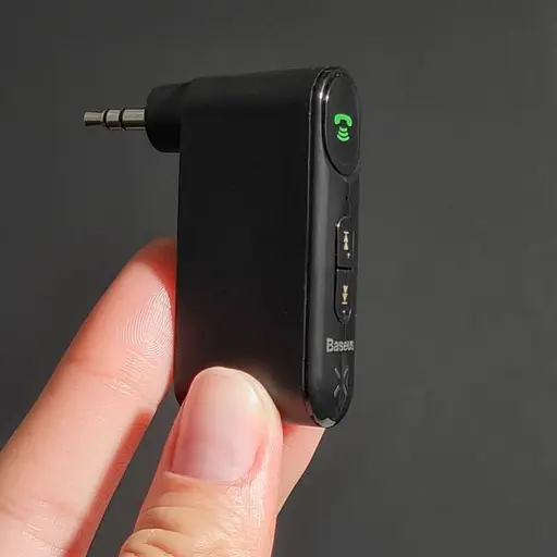 Адаптер AUX Baseus Qiyin Car Bluetooth Receiver black - фото 3