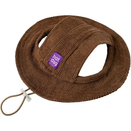 Панама Hat-Dog 5/XL вельвет шоколад з регульованою затяжкою 350 - фото 1