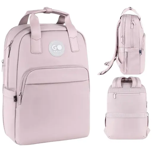 Рюкзак GoPack Teens 122M-4 Рожевий (GO26-122M-4) - фото 1