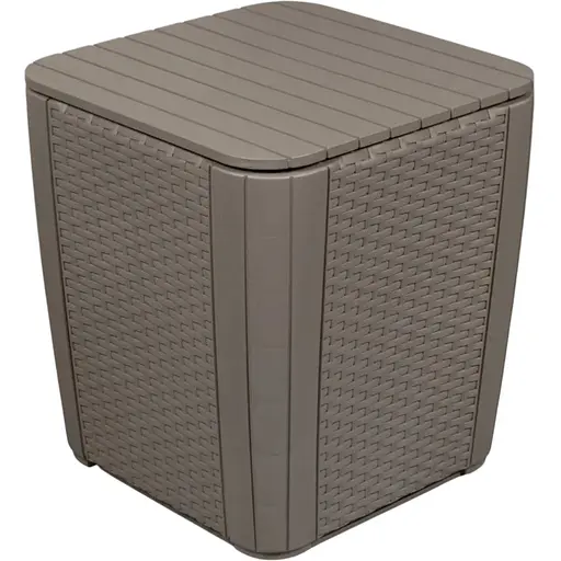 Стол-ящик пластиковый Keter Luzon Flat бежевый - фото 1