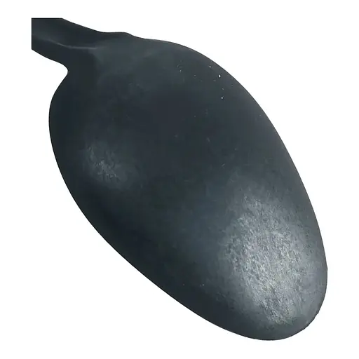 Ложка кулінарна кухонна кухарська пластикова термостійка Gavar 30.5 см, Kitchen Master Чорний 86566 - фото 4