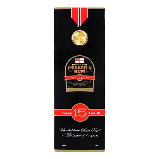 Ром Pusser's Rum 15 yo, 40%, 0,7 л - фото 2