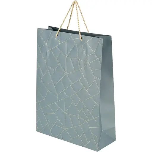 Пакет подарунковий 1866L Петроль - фото 1