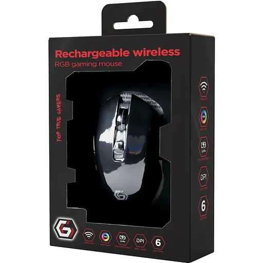 Миша Gembird MUSGW-6BL-02 RGB USB (MUSGW-6BL-02) - фото 5