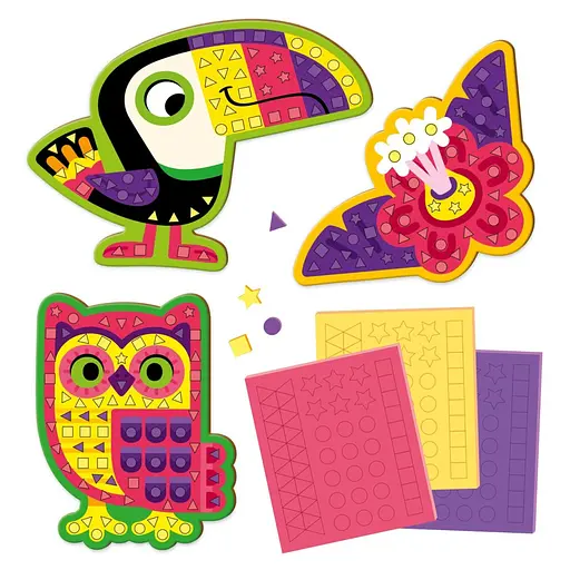 Набір для творчості "Птахи" VT4511-09 м'яка мозаїка - фото 2