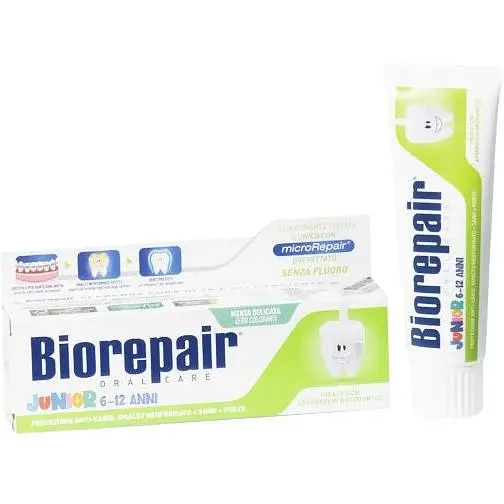 Дитяча зубна паста BioRepair Junior 6-12 років 75 мл - фото 6