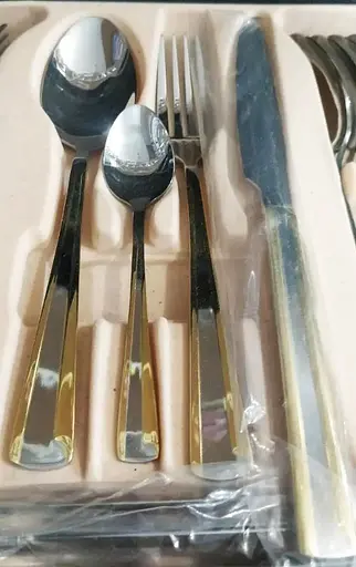 Набор столовых приборов Bachmayer BM-7253 на 12 персон в подарочном чемодане 72 предмета - фото 5