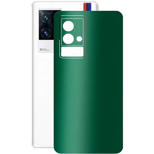 Захисна плівка StatusSKIN для Vivo iQOO 8 Корпус Вініл Зелена