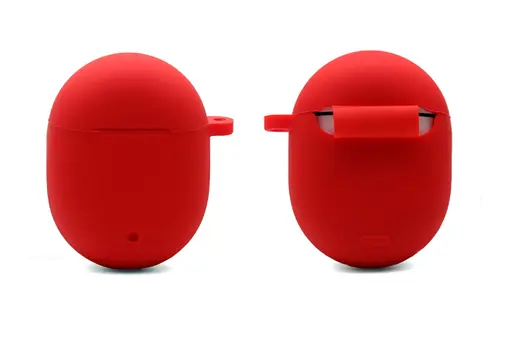 Чохол-накладка DK Silicone Candy Friendly з карабіном для Google Pixel Buds 2 (011407) (red) - фото 2