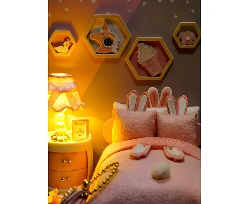 3D конструктор Румбокс Good night своїми руками, світлові ефекти - фото 7