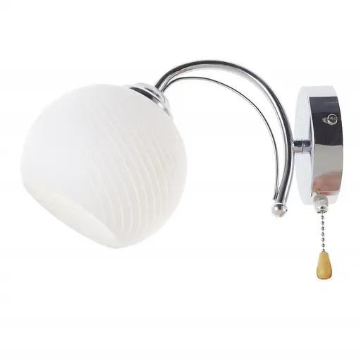 Бра Brille LK-651W/1 E27 CH настенное накладное в спальню - фото 2