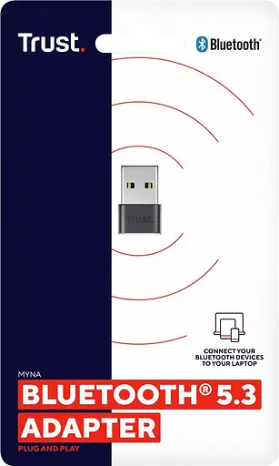 Trust USB адаптер Myna Bluetooth 5.3, чорний - фото 6