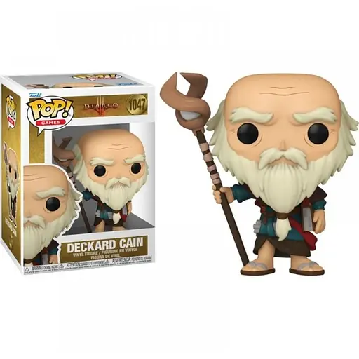 Коллекционная  фигурка   Funko Pop Диабло Декард Каин Games: Diablo Deckard Cain 10 см FP D DC 1047 - фото 1