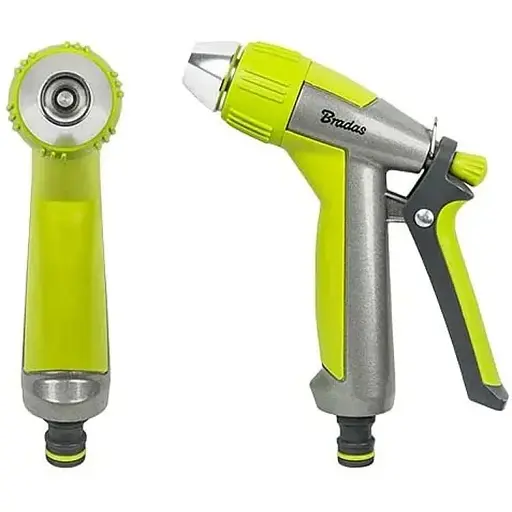 Пістолет для поливу Bradas LIME LINE регульований металевий LE-5107 - фото 1