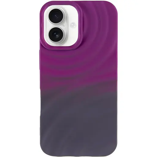 Чохол Epik TPU ColorWave для Apple iPhone 16, 6.1 Purple/Gray - фото 2