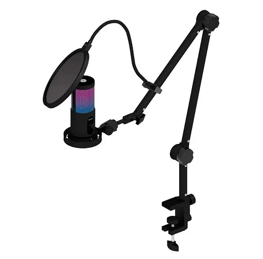 Микрофон с конденсаторным пантографом HATOR HTA516 PRO+ Signify RGB - фото 1