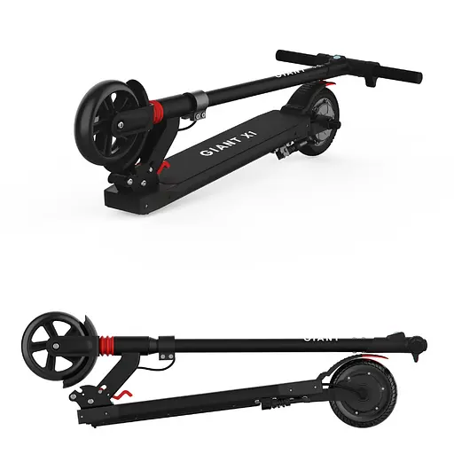 Электросамокат GIANT City X1 7.5Ah черный для детей и подростков - фото 6