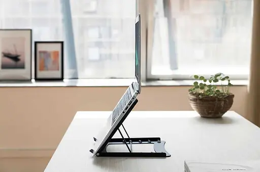 Digitus Підставка для ноутбука Mobile laptop stand, до 15'', чорна - фото 3