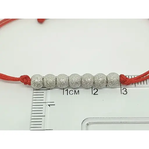 Браслет из текстиля Qvaliz с серебряными вставками. 90501237 - фото 3