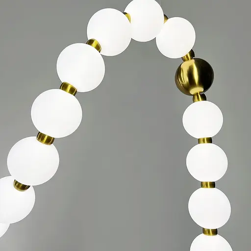 Люстра із серії Perla на 40 кульок 400 см 3 світлових режими | Line F | Арт. SG012/45 AB - фото 3